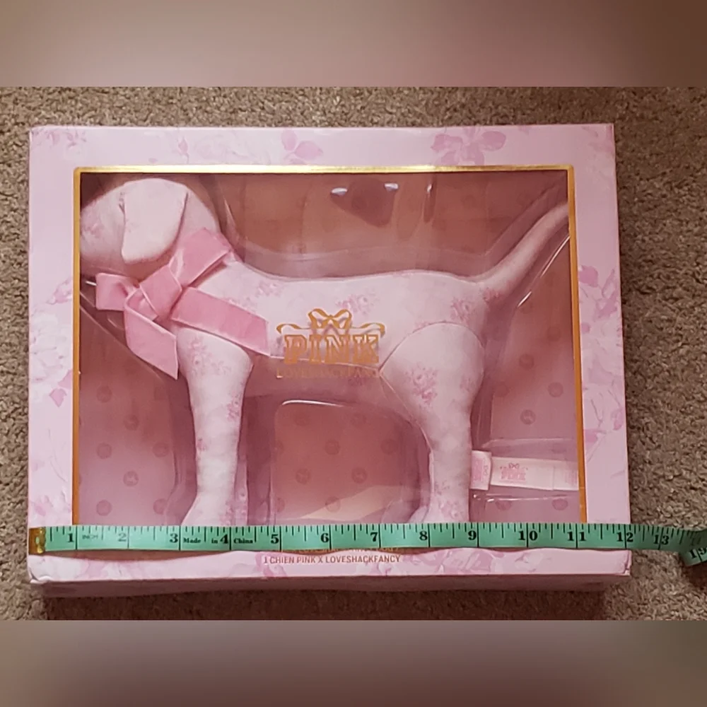 PINK × Love Shack Fancy Stuffed Dog - Picture 7 of 8